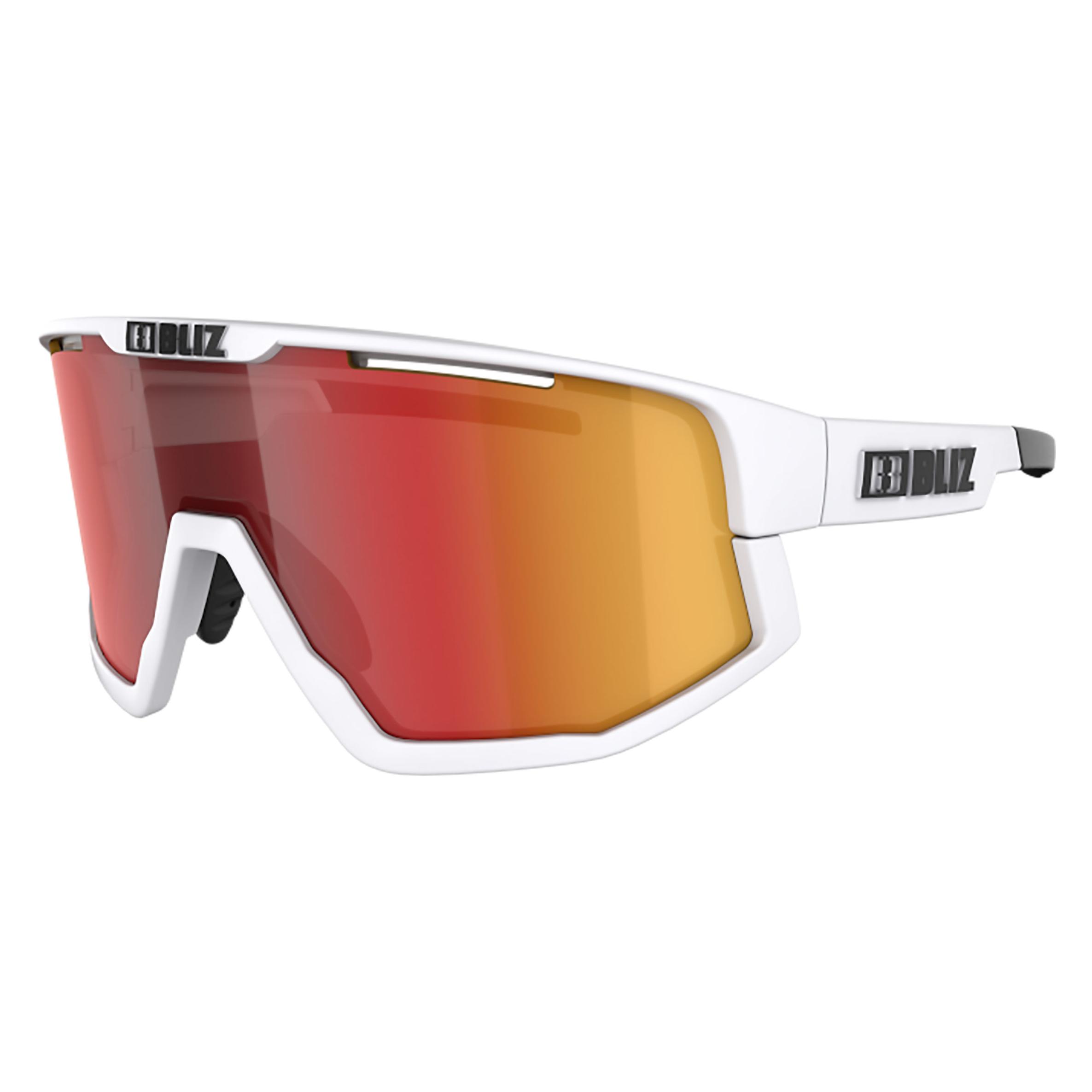 Bliz Fusion (Black, matt white, White, Smoke w Red Multi) (52105-00)