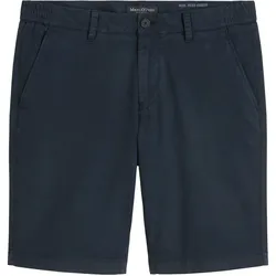 Marc O'Polo Herren Shorts - RESO JOGGER, Regular Fit, Twill, Baumwoll Stretch Dunkelblau / 32W