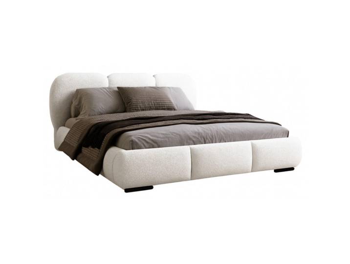 Sepro Meble Bett Weiß Roza Mit Bettkasten 140x200 cm, 140x200 cm, Schlafzimmer, Betten, Polsterbetten