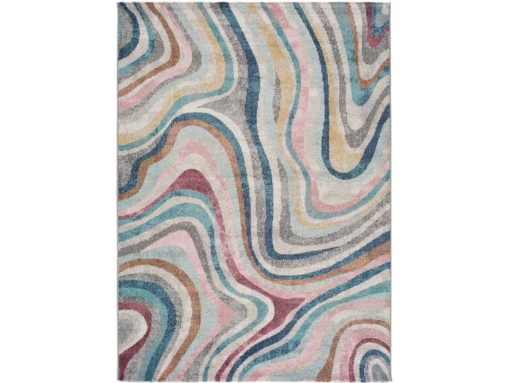 Tapis abstrait multicolore 140x200 cm