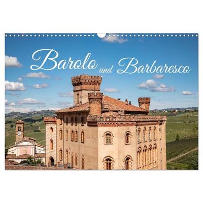 Barolo und Barbaresco (Wandkalender 2027 DIN A3 quer), CALVENDO Monatskalender