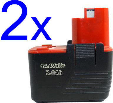 2x PowerSmart accu voor Bosch 26156801,2 507 335 209