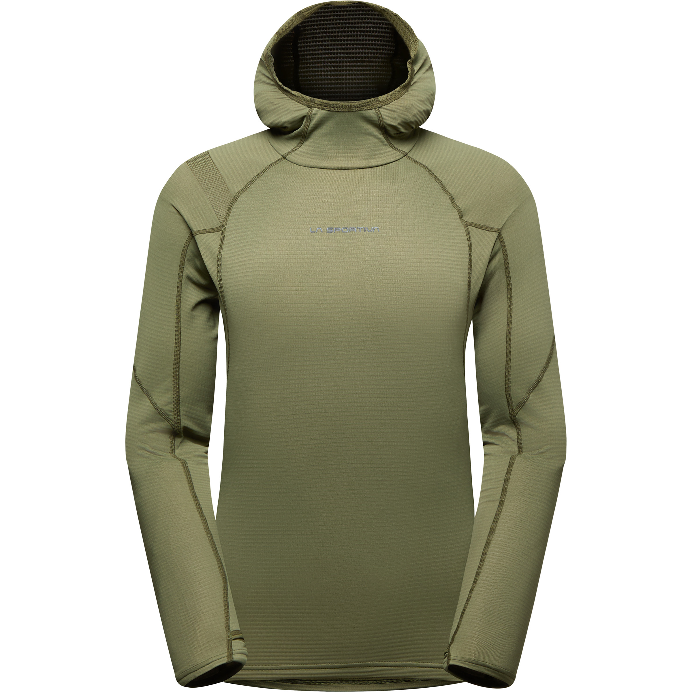 La Sportiva Flash Micro Fleece Herren Laufshirts oliv Größe S Trekking Elastisch