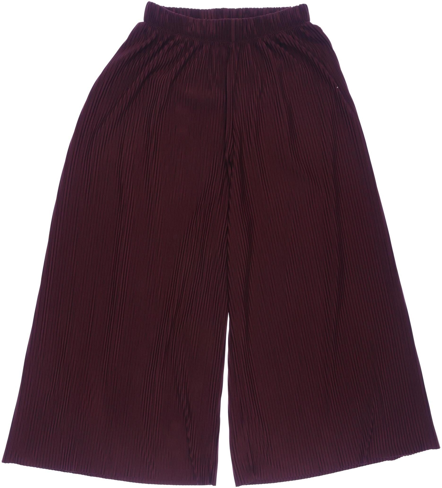 Kauf dich glucklich Damen Stoffhose, Bordeaux, Gr. W24, kein / Etikett - Second Hand