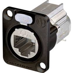 Neutrik NE8FDX-Y6-B RJ45 Datensteckverbinder etherCON D Serie NE8FDX-Y6-B Buchse, gerade Pole: 8P8C Polzahl Sensoren 8P8C Schwarz 1 St.