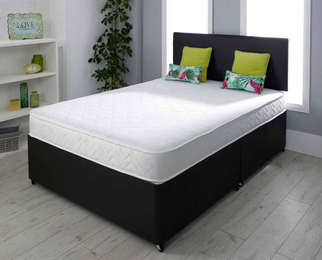 Alibi White Noise Open Coil Mattress Double (4'6)