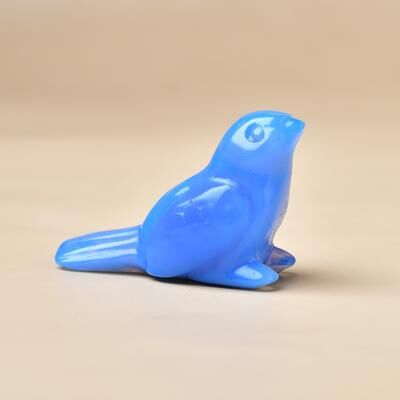 Perfect Picks Market Natural Crystal Bird Carving A Perfect Crystal Gift For Home Decoration blue Opal
