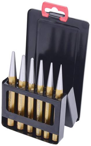 KS Tools Durchtreibersatz, 6-tlg in Blechklappkassette 162.2124