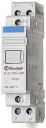 Finder Relais d'installation 22.23.9.012.4000 (222390124000)