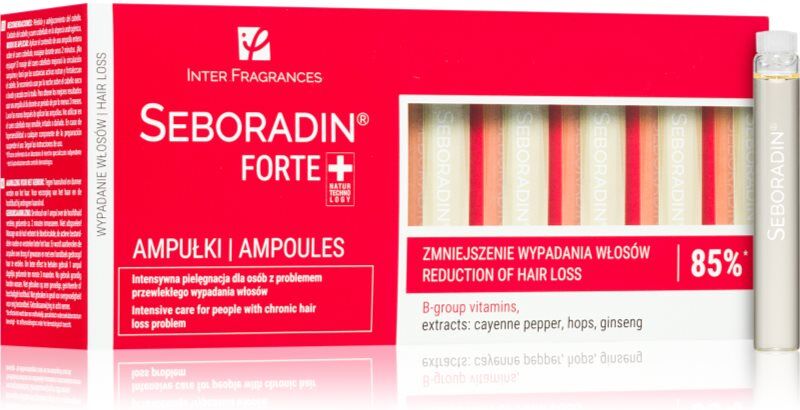 Seboradin Forte Plus Ampulle gegen Haarausfall 14x5.5 ml