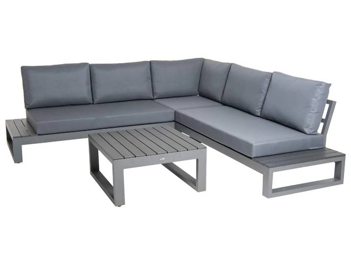 Gartenlounge Maui Offen Life / Farbe: Black Carbon