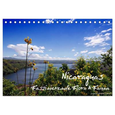 Nicaraguas faszinierende Flora & Fauna (Tischkalender 2027 DIN A5 quer), CALVENDO Monatskalender