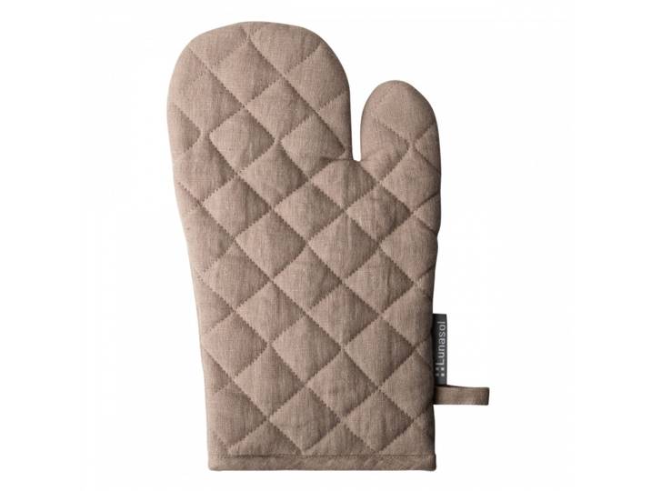 Sola Ofenhandschuh Gaya Ambiente bronze Leinen B 19 cm