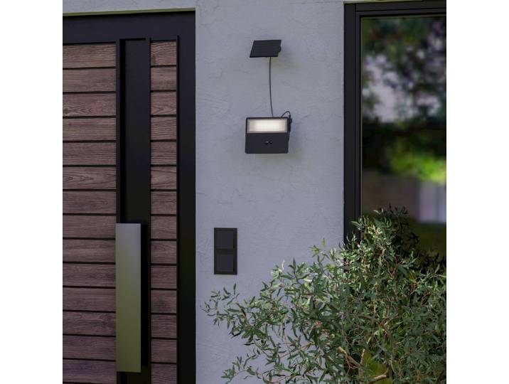 LED-Wandleuchte Typ A 15 x 17 x 15cm Schwarz