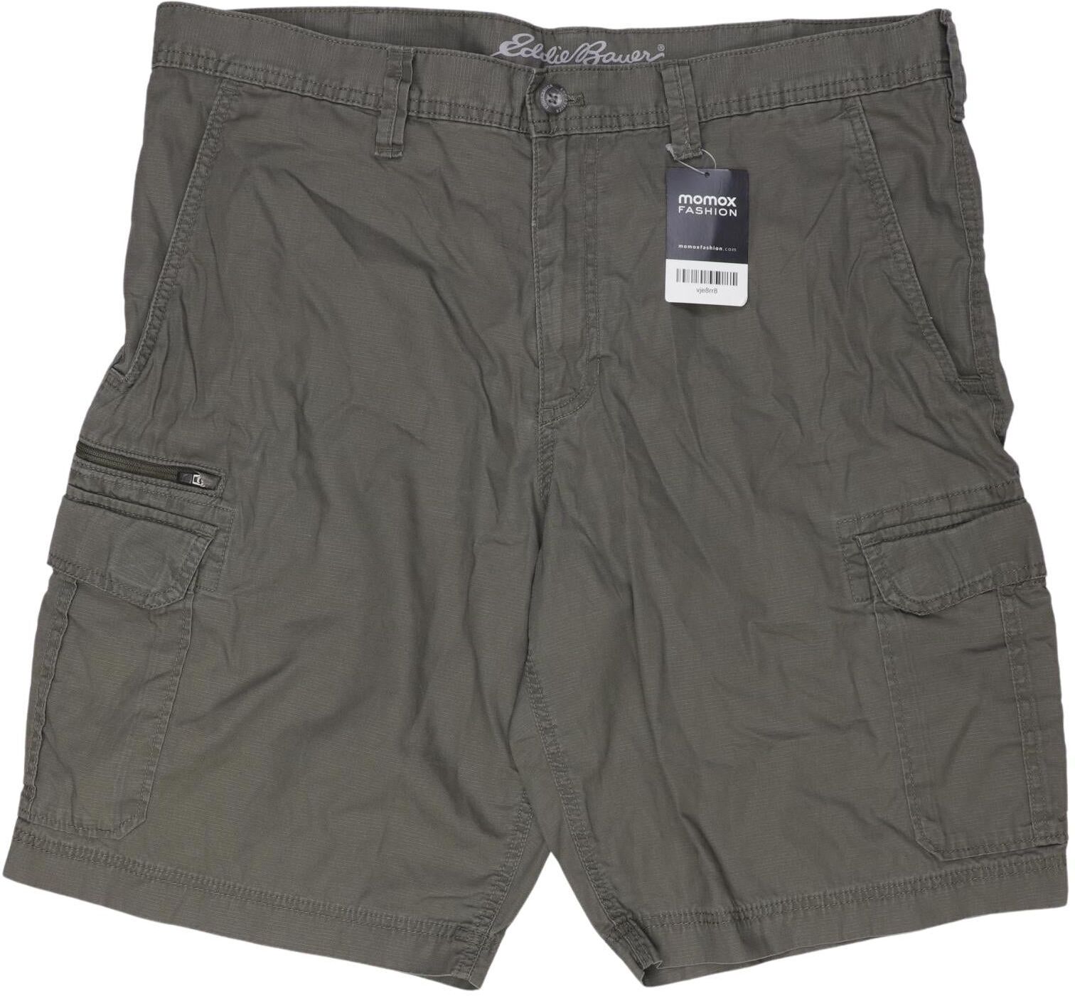 Eddie Bauer Herren Shorts, Grün, Gr. W38, Baumwolle - Second Hand