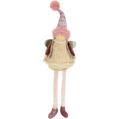 Engelfigur I.GE.A. "Engel", rosa, B:10cm H:40cm, Kunststoff, Polyester, Dekofiguren, Engelfigur, Dekofigur
