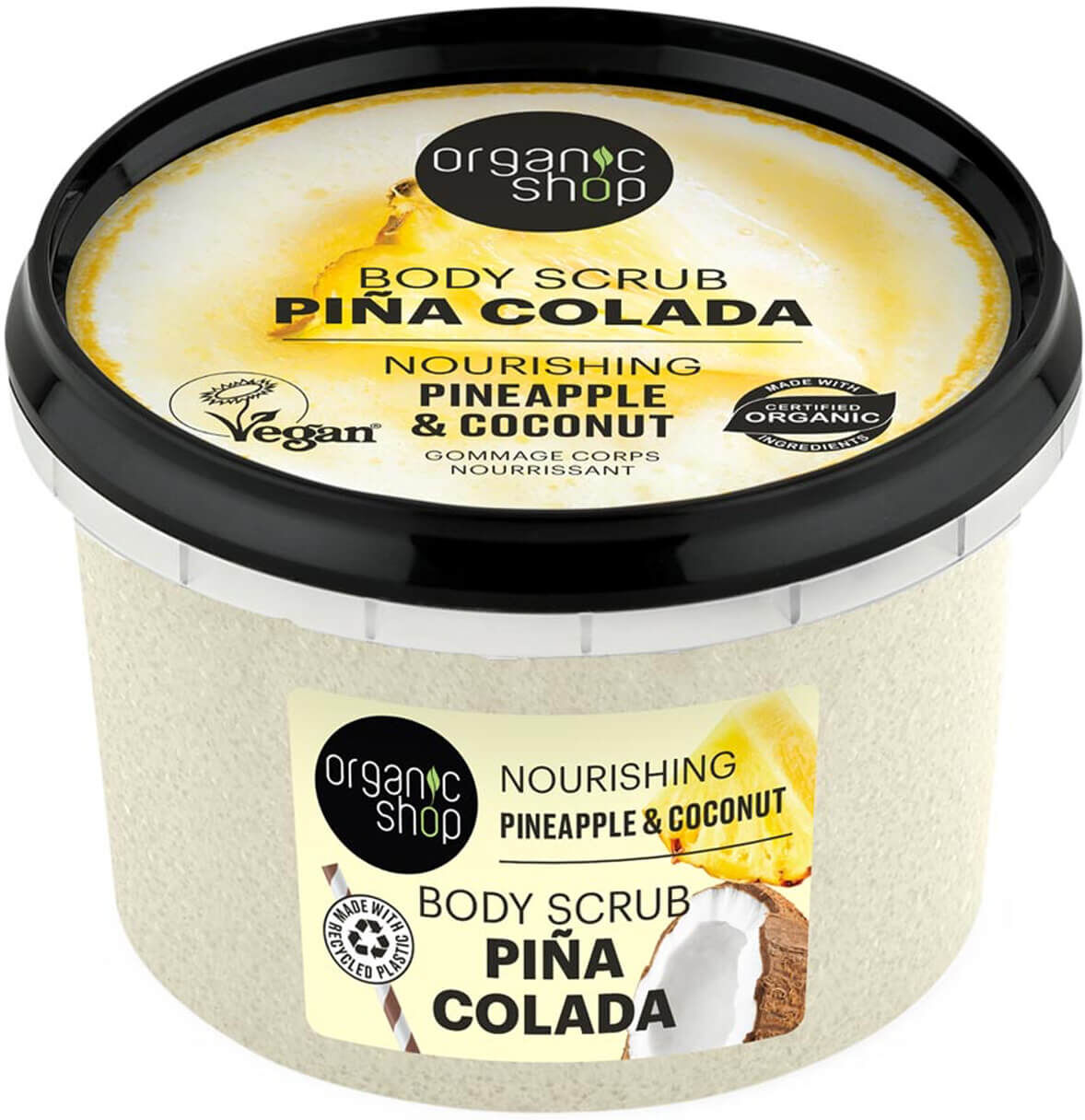 ORGANIC SHOP Pineapple & Coconut Body Scrub 250ml