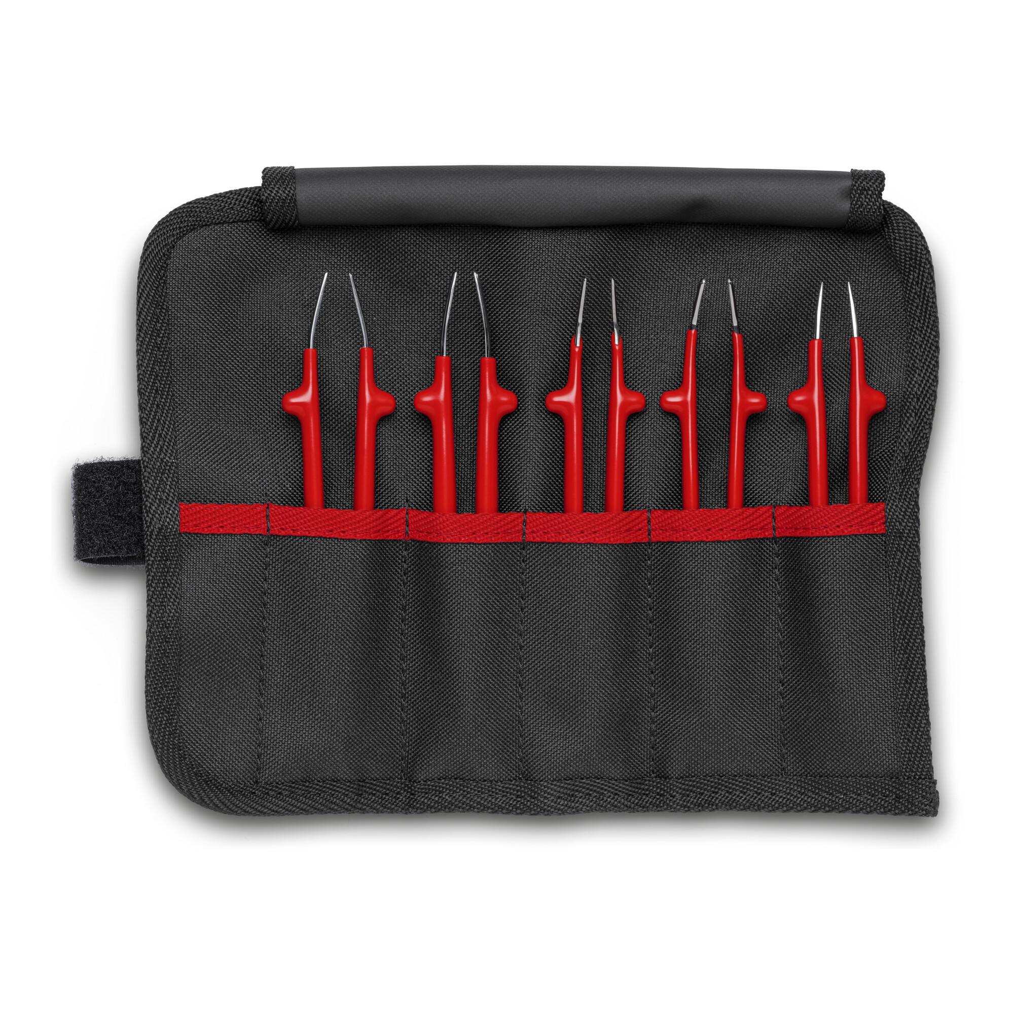 KNIPEX 92 00 04 Universalpinzetten-Set isoliert 5-teilig 90 mm)
