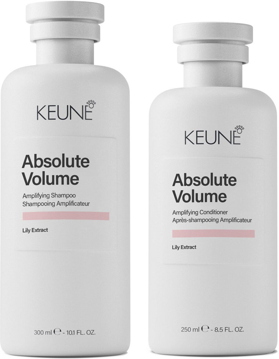 550ml KEUNE Absolute Volume Amplifying Set (Shampoo 300ml + Conditioner 250ml)