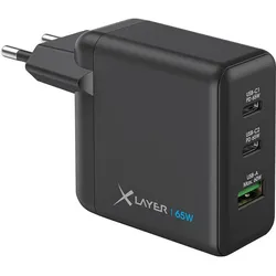 Xlayer Powercharger 65W USB-C Black Charger mit