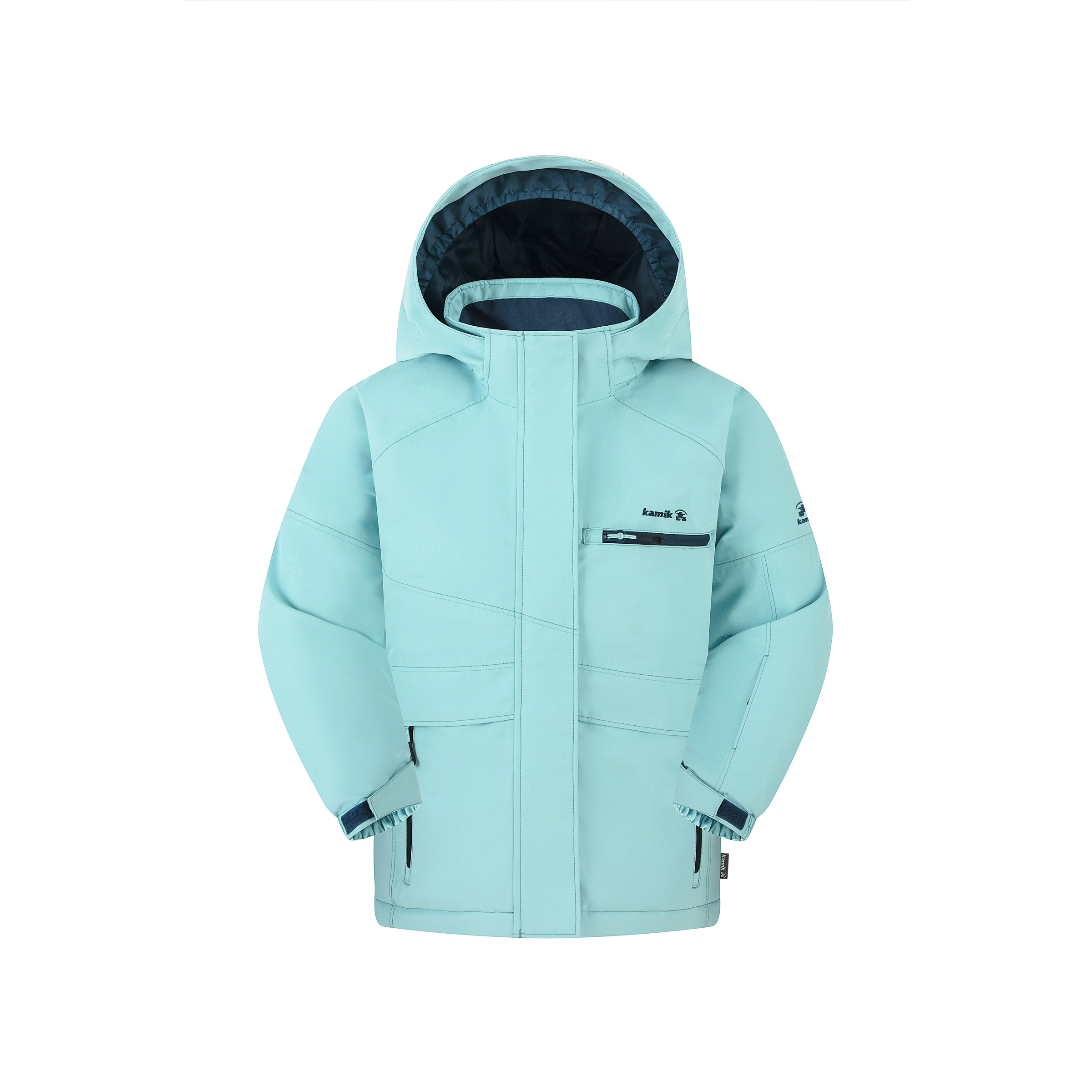 Kamik Carina Kinder Isolationsjacke tuerkis Größe 104 Lifestyle | Skifahren Isolierend Wasserabweisend