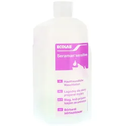 Ecolab Seraman sensitive Waschlotion mit APG, hautneutral - 1000 ml - Flasche 1 l