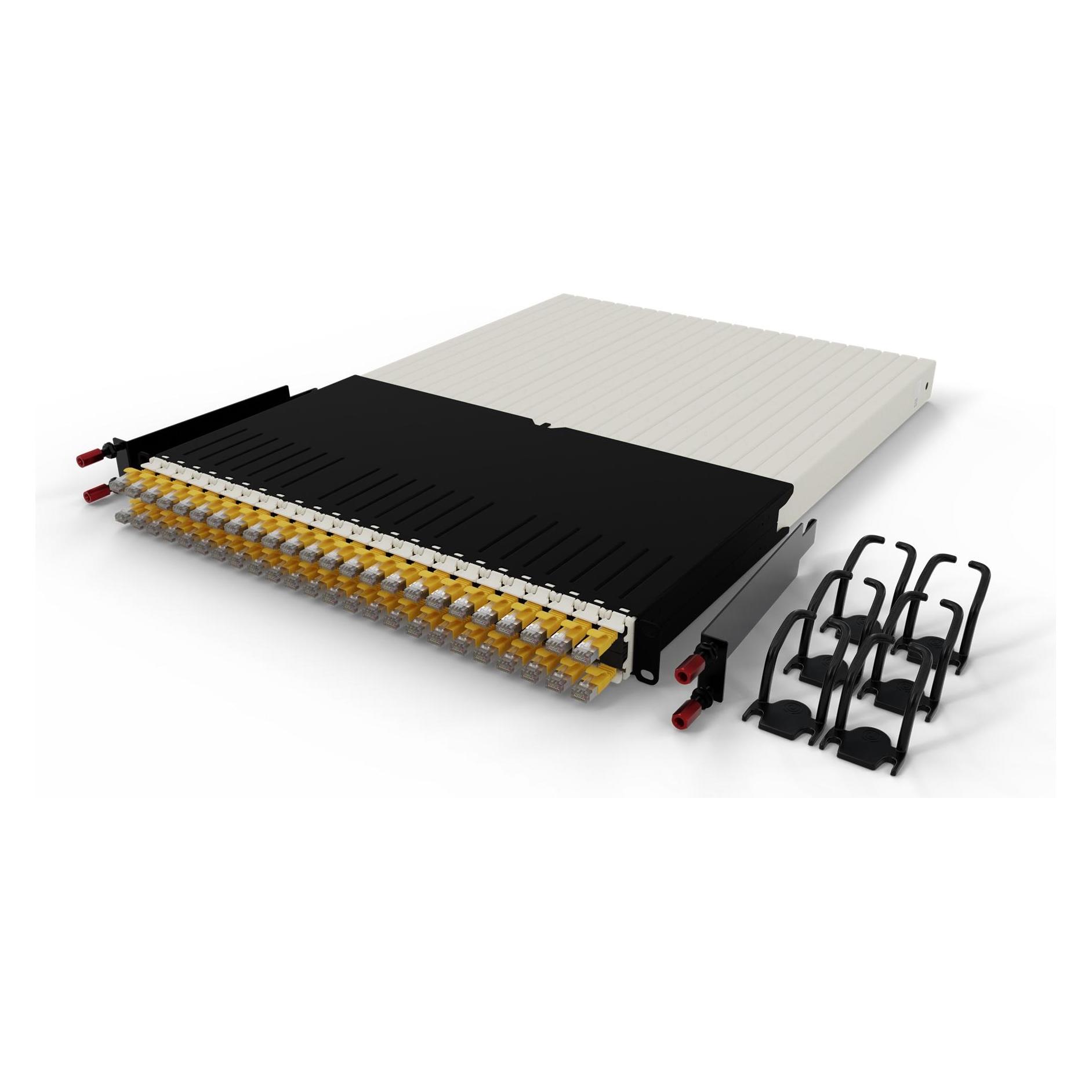 Patchbox one / 30RU / Cat 6A, STP, 1.8 m, Gelb (STP, CAT6a, 1.80 m) (PONE30STPYL)