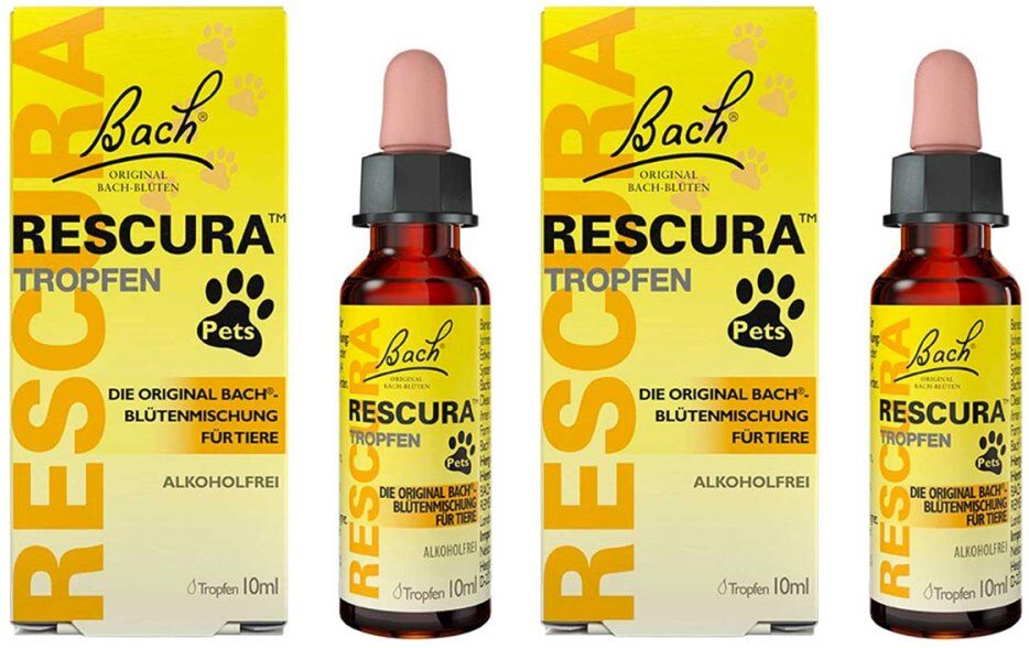 Bach RESCURA Bachblüten Original Rescura Pets Tropfen alkoholfrei 2x10ml