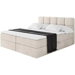 BOXBETT mit Matratze H3 - FAMA - 120x200 cm Beige Casablanca