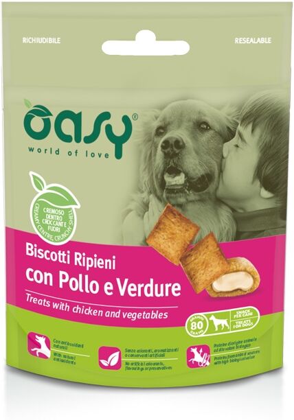 Wonderfood Spa Oy Dog Bisc Rip Chick Verd 80g