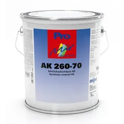 MIPA KH HS-Dickschichtlack AK260-70 seidenglänzend RAL-Farbe PG1, 5kg