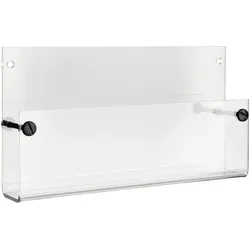 Wandprospekthalter, Acryl, transparent PTXA 1 x A5, Acryl (PMMA)