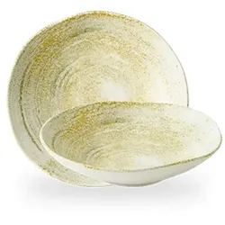 Churchill Erosionssand Schale Mit Fuessen 22cm