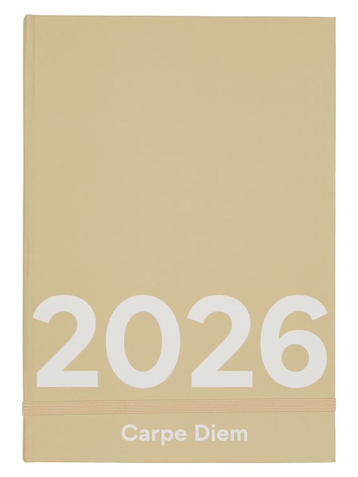 Design Letters Kalender "2026" in Beige - (L)21 x (B)14,8 cm - onesize