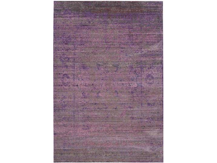 Tapis artisanat inspiré en polyester violet/multicolore, 152 x 244 cm