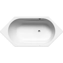 Kaldewei VAIO 6 Badewanne, alpinweiß, 1900x900 mm, Eck-Badewanne mit integrierten Armlehnen