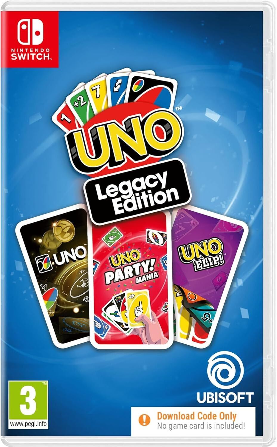 UNO Legacy (Code in Box) - Nintendo Switch Game, New