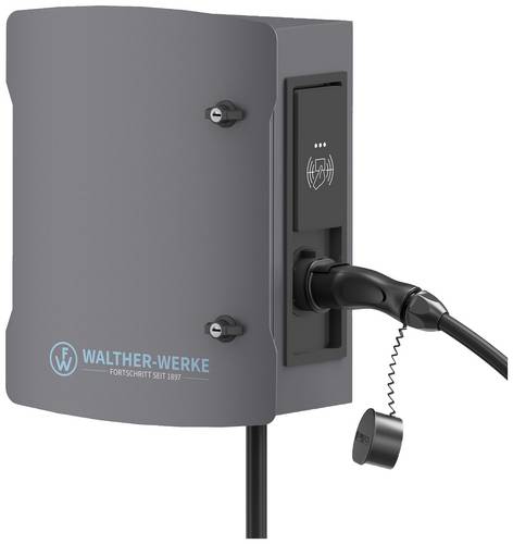 Walther Werke Wallbox smartEVO 11 Wallbox Typ 2 Mode 3 32A Anzahl Anschlüsse 1 11kW RFID