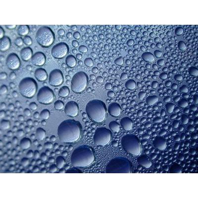 Fototapete PAPERMOON "Wassertropfen", bunt, B:2,5m L:1,86m, Vlies, Tapeten