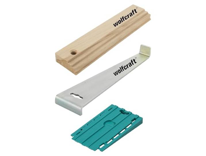 wolfcraft Laminaat Legset - Gereedschapsset met Trekijzer en Slaghout