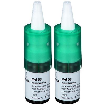 MEL D 3 Augentropfen 2x 2x10 ml