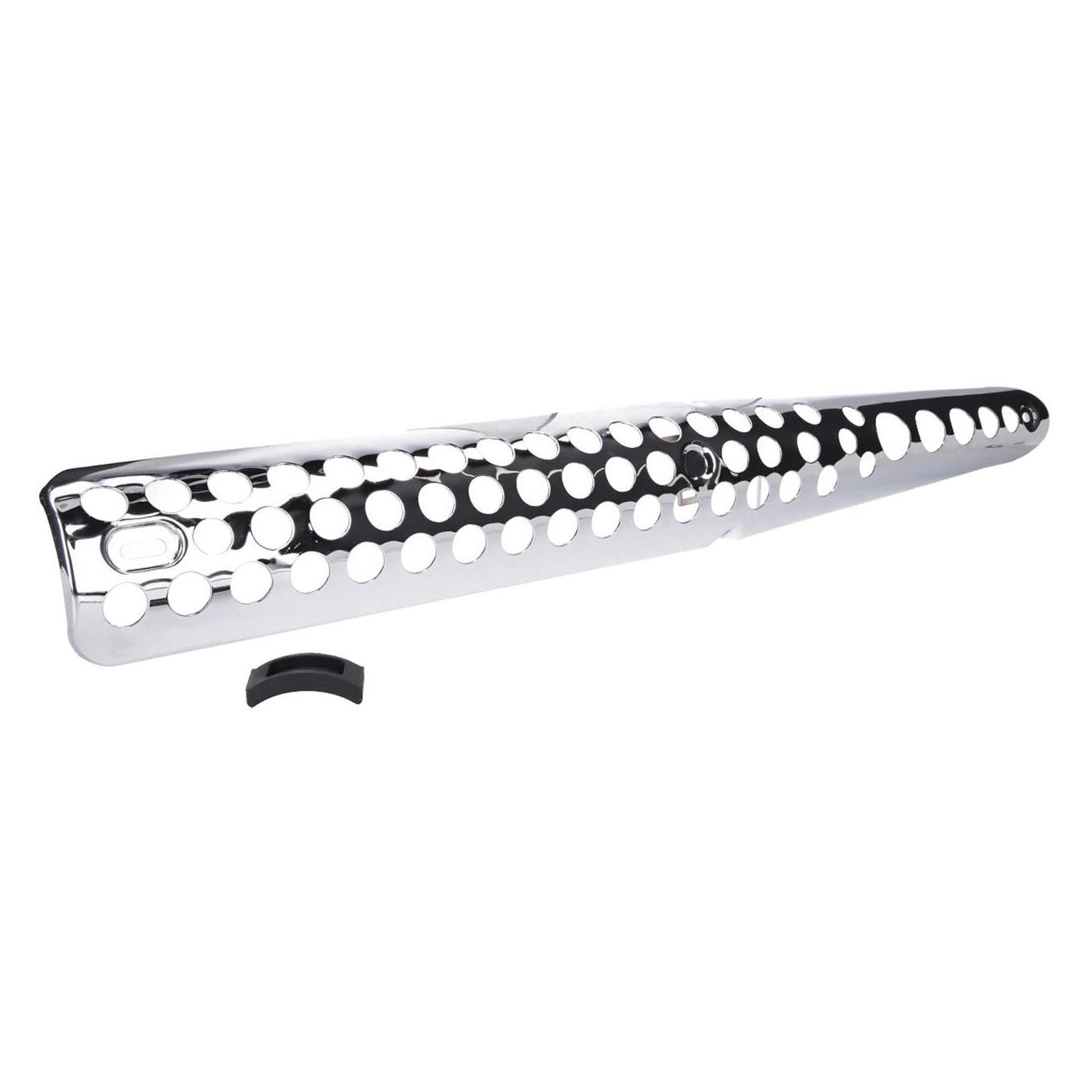 Racing Planet Hitzeschutz Chrom für Simson S51 Enduro-Auspuff (39580)