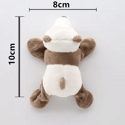 Uplift Curations Cartoon Panda & Raccoon Fridge Magnets Cute Animal Magnetic Decor For Kitchen & Home brown Panda 1pc