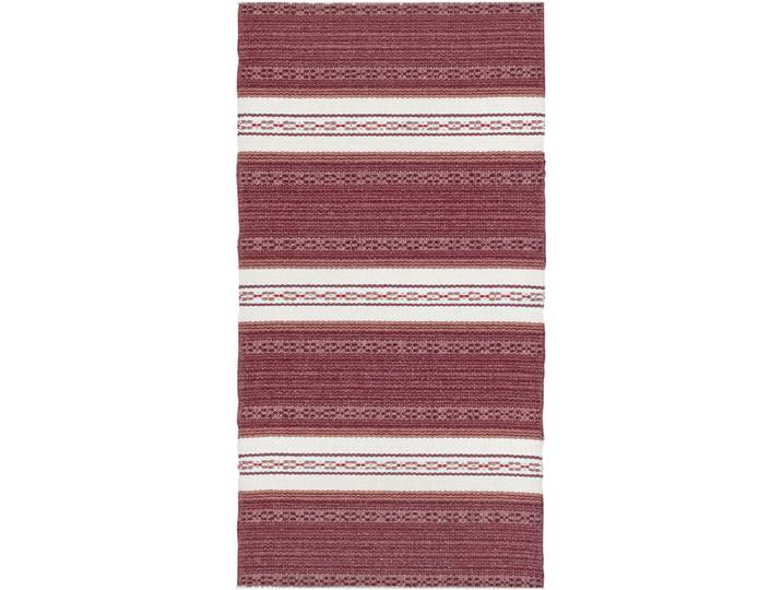 HORREDSMATTAN Outdoor-Teppich Astor weinrot Streifen Mischgewebe 70 x 320 cm