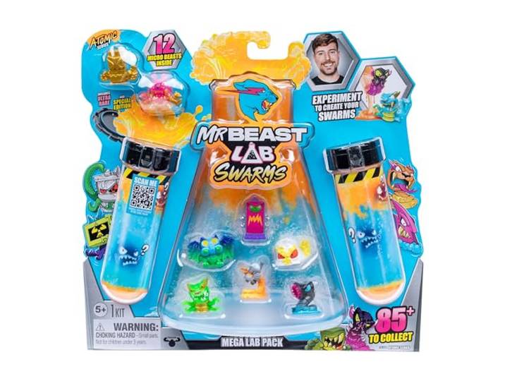 MrBeast Lab Swarms Atomic Serie 12-pack - Creëer 12 Swarms microbeesten