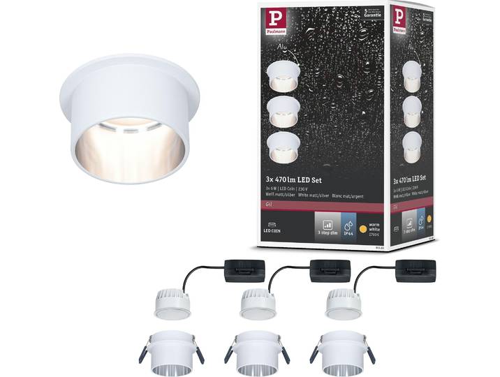 Paulmann LED Einbauleuchte Gil Basisset