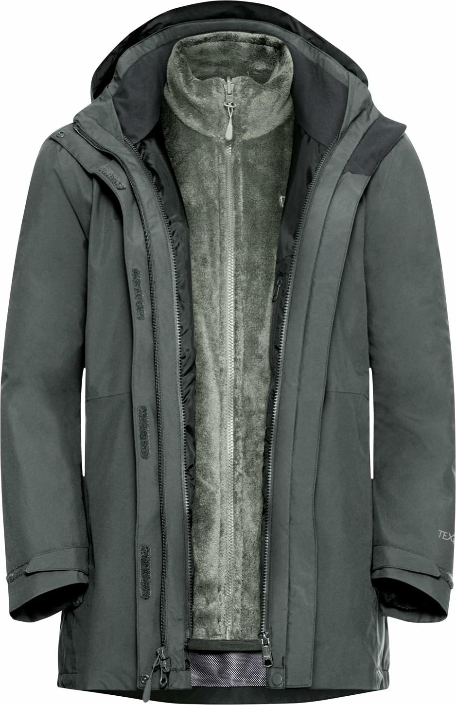 Jack Wolfskin Damen Rotwand 3in1 Jacke slate green S