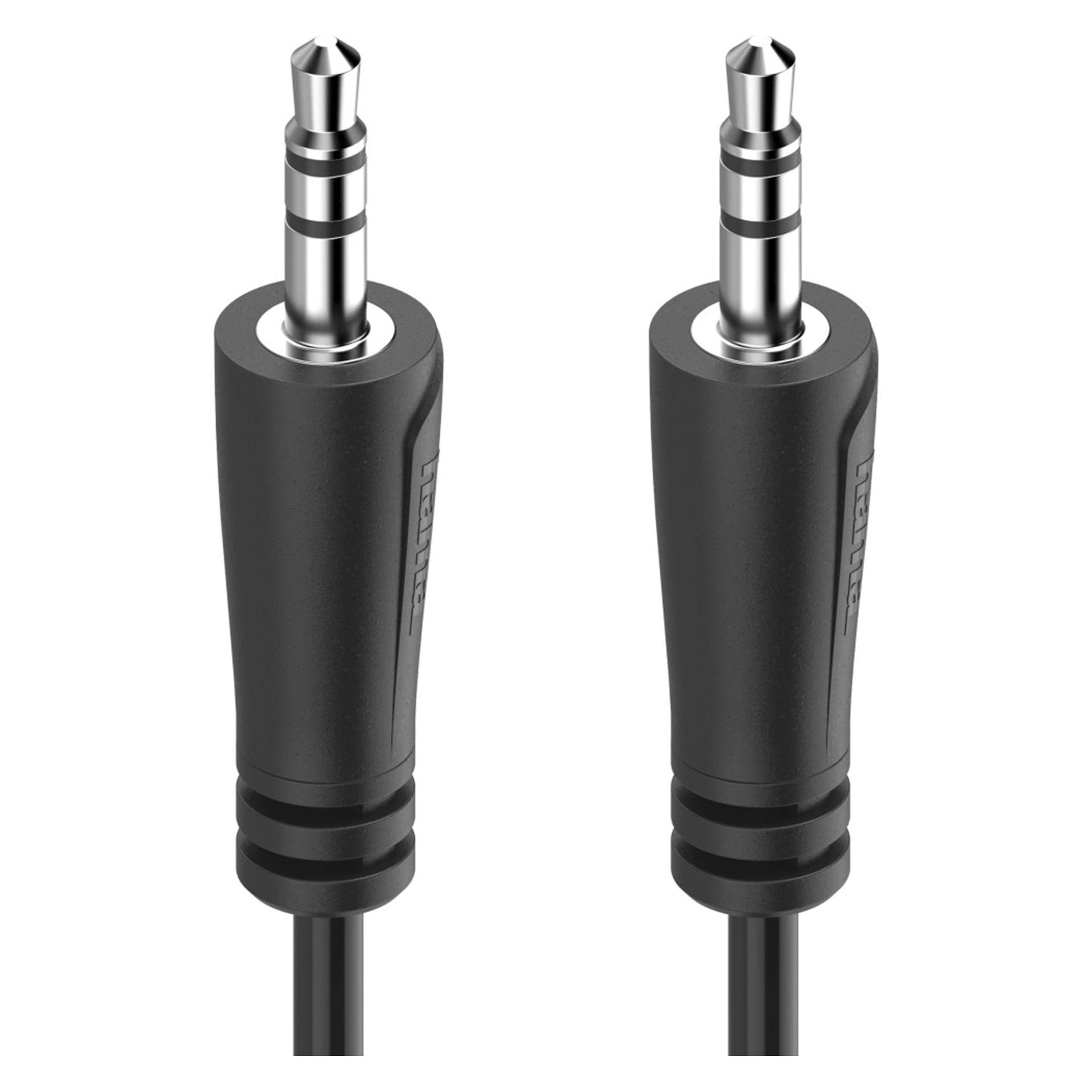 Hama Audio-Kabel, 3,5-mm-Klinken-St. - 3,5-mm-Klinken-St., Stereo, 1,5 m (1.50 m, 2.5mm Klinkenkabel) (00205262)