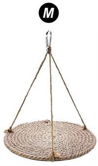 Fusion Finds Natural Reptile Hammock & Bearded Dragon Hammock Woven Lizard Lounger Terrarium Basking Platform m