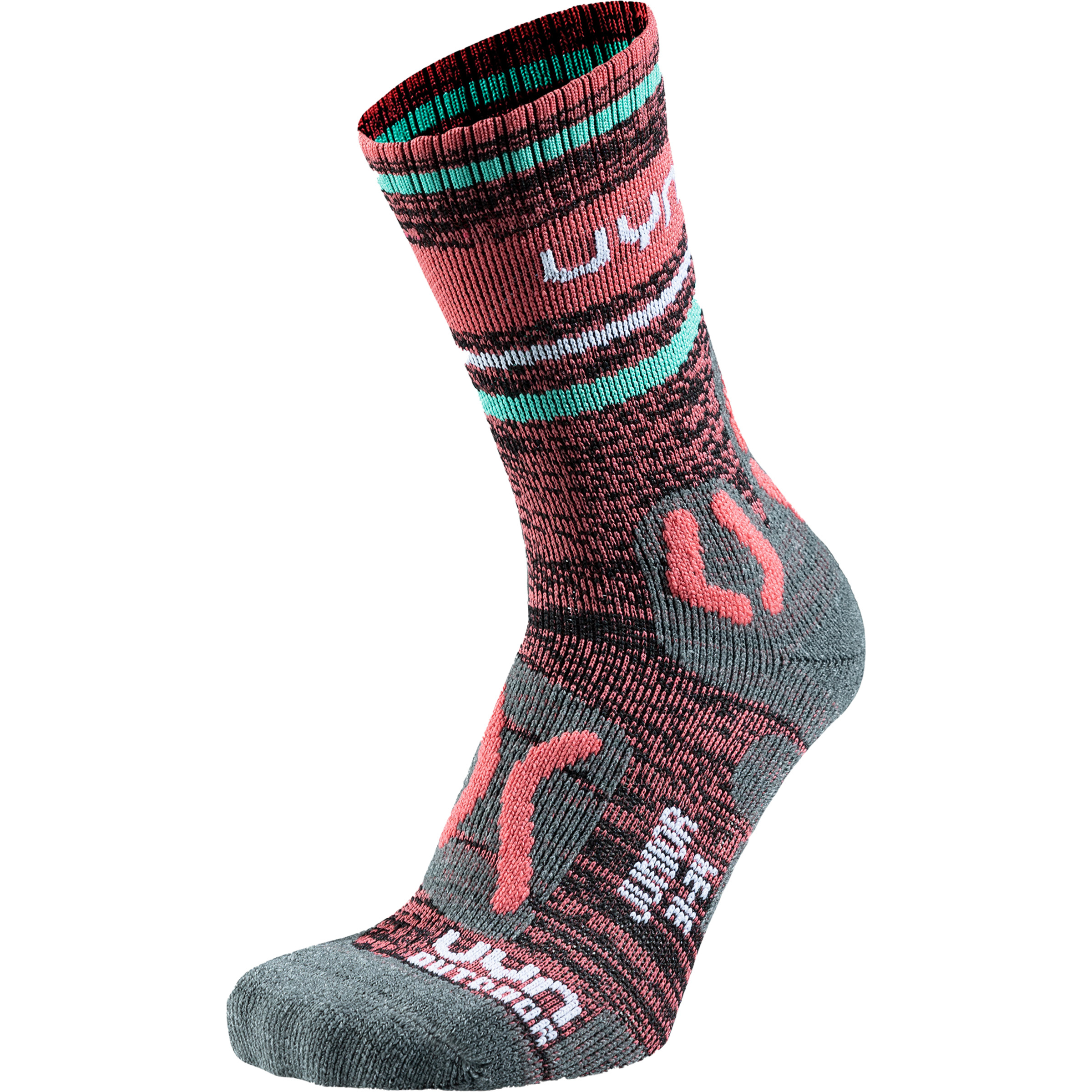 Uyn Outdoor Explorer Kinder Wandersocken rosa Größe 35 Trekking
